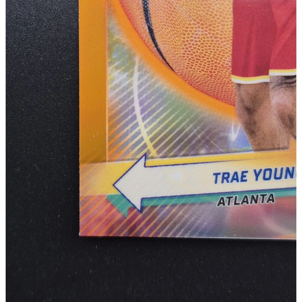 2023-24 Topps Chrome Trae Young #CC-1 Coast to Coast Orange /25 Atlanta Hawks SP